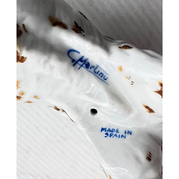 C. Martinu ENGLISH IRISH Red & White SETTER Hunting Dog Porcelain Figurine SPAIN - Picture 9 of 13